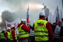 Miasto sparaliżowane. "Marsz gwiaździsty" w Katowicach