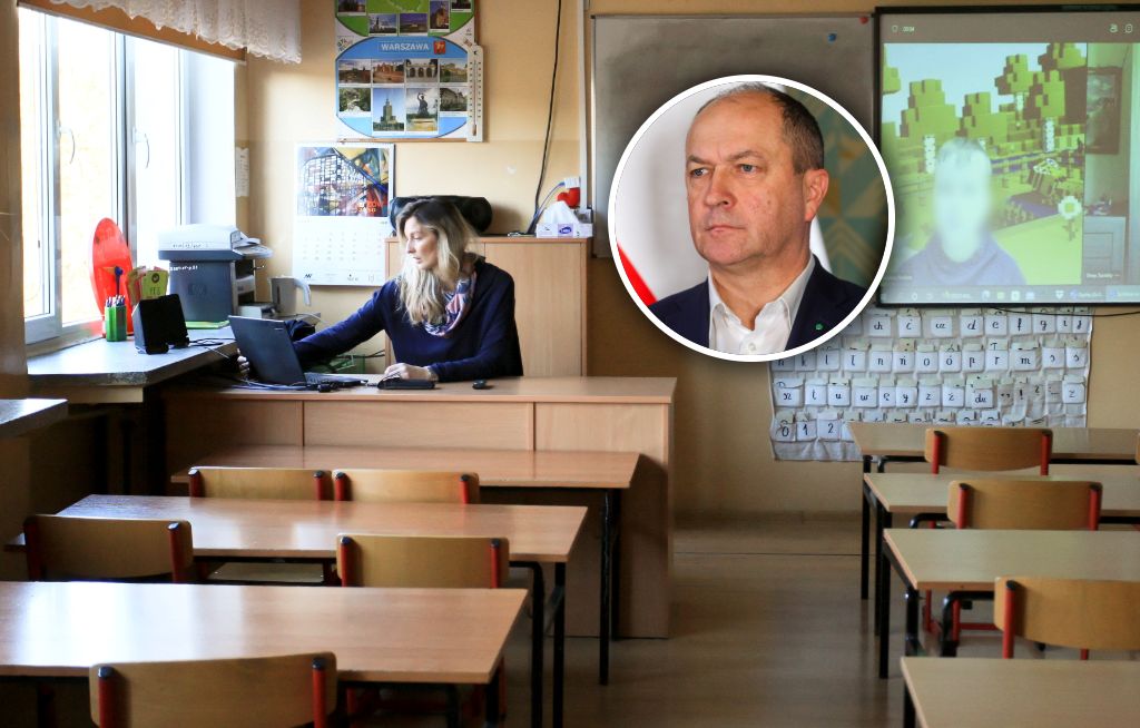 Nauczyciel w szkole, a klasa na wycieczcie. "Skomplikowana sytuacja"