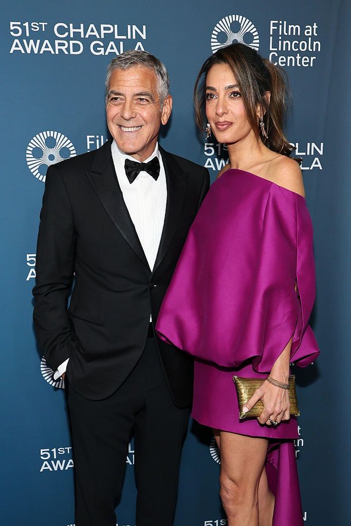 George i Amal Clooneyowie