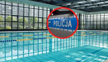 Akt ipsacji na basenie. I to na oczach małoletniego