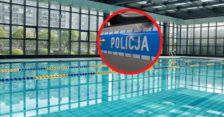 Akt ipsacji na basenie. I to na oczach małoletniego