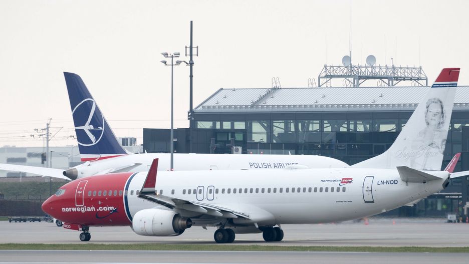 reporter_baza_2022-11
14.11.2022 Gdansk Port Lotniczy Samolot pasazerski Boeing 737-8Q8 tanie linie lotnicze Norwegian Air Lines
Fot. Wojciech Strozyk/REPORTER
Wojciech Strozyk/REPORTER