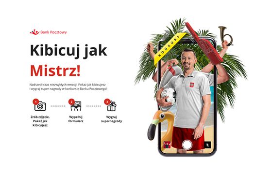 Bank Pocztowy zaprasza do zabawy - nagrody za najlepsze zdjęcia kibiców Euro 2020