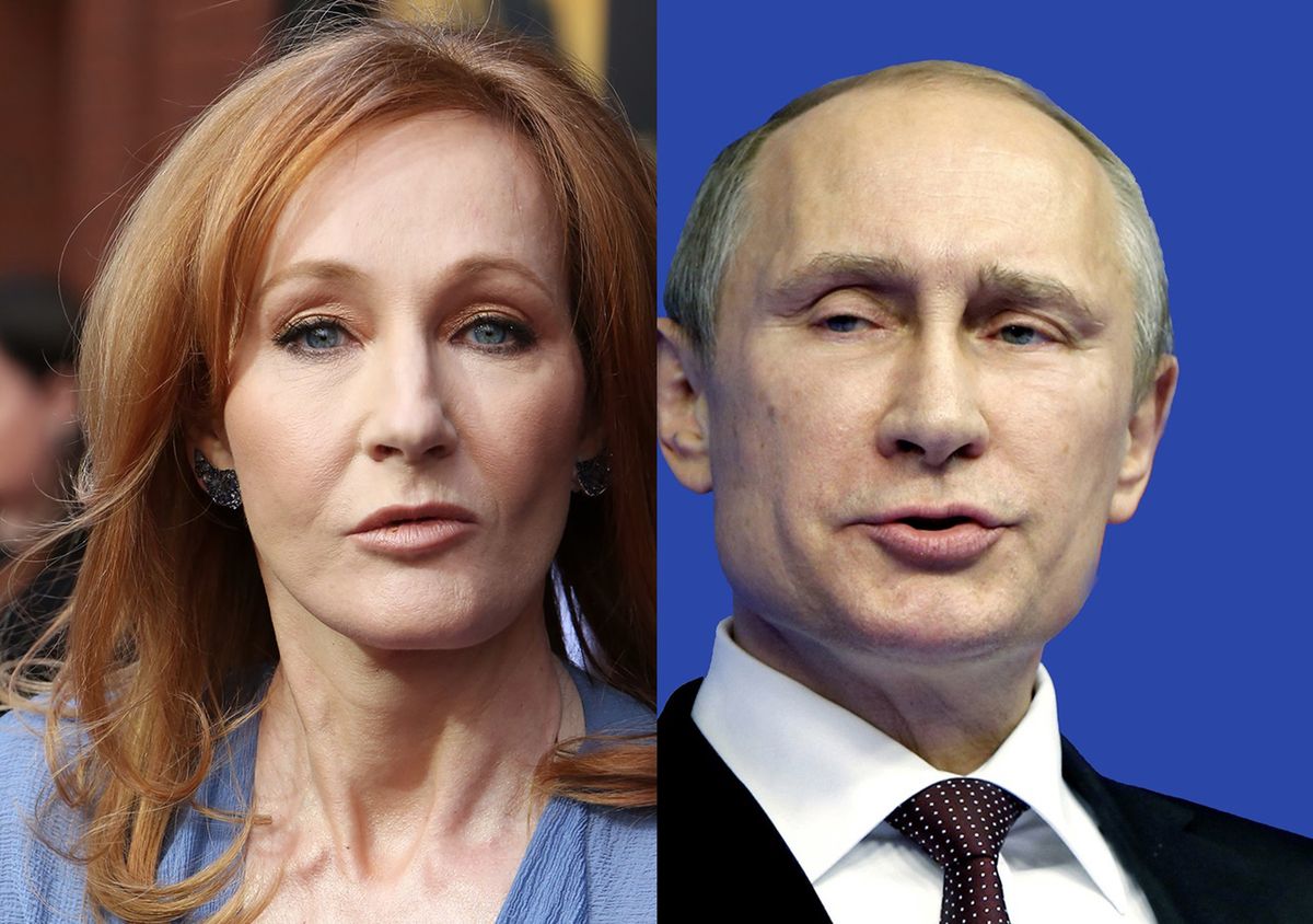 Władimir Putin wspomniał o J.K. Rowling w swoim przemówieniu