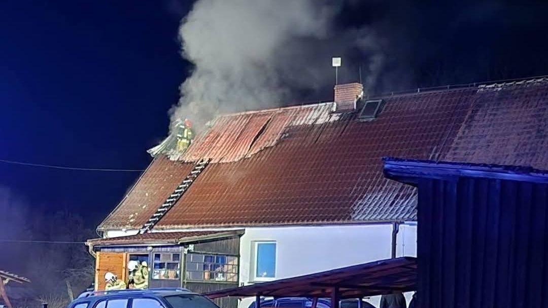 pożar Rusinowo