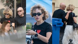 Helena Englert szwenda się z UKOCHANYM po stołecznych ulicach. Miłość kwitnie?