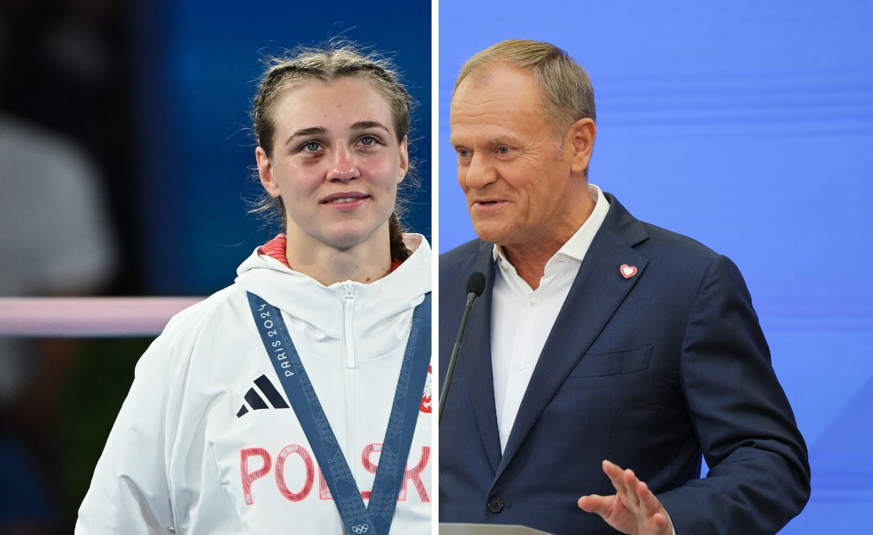 Donald Tusk pogratulował Julii Szeremecie