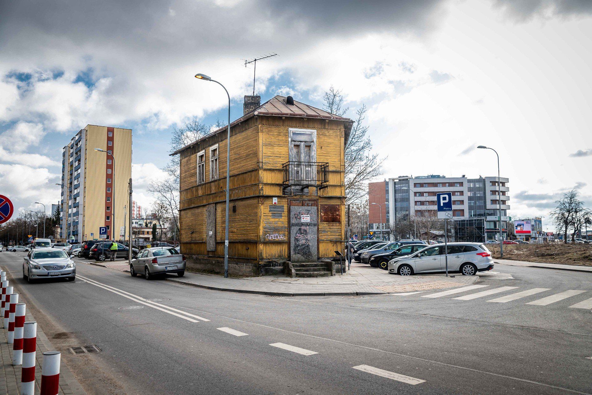 Dom-żelazko przy Mazowieckiej 31/1