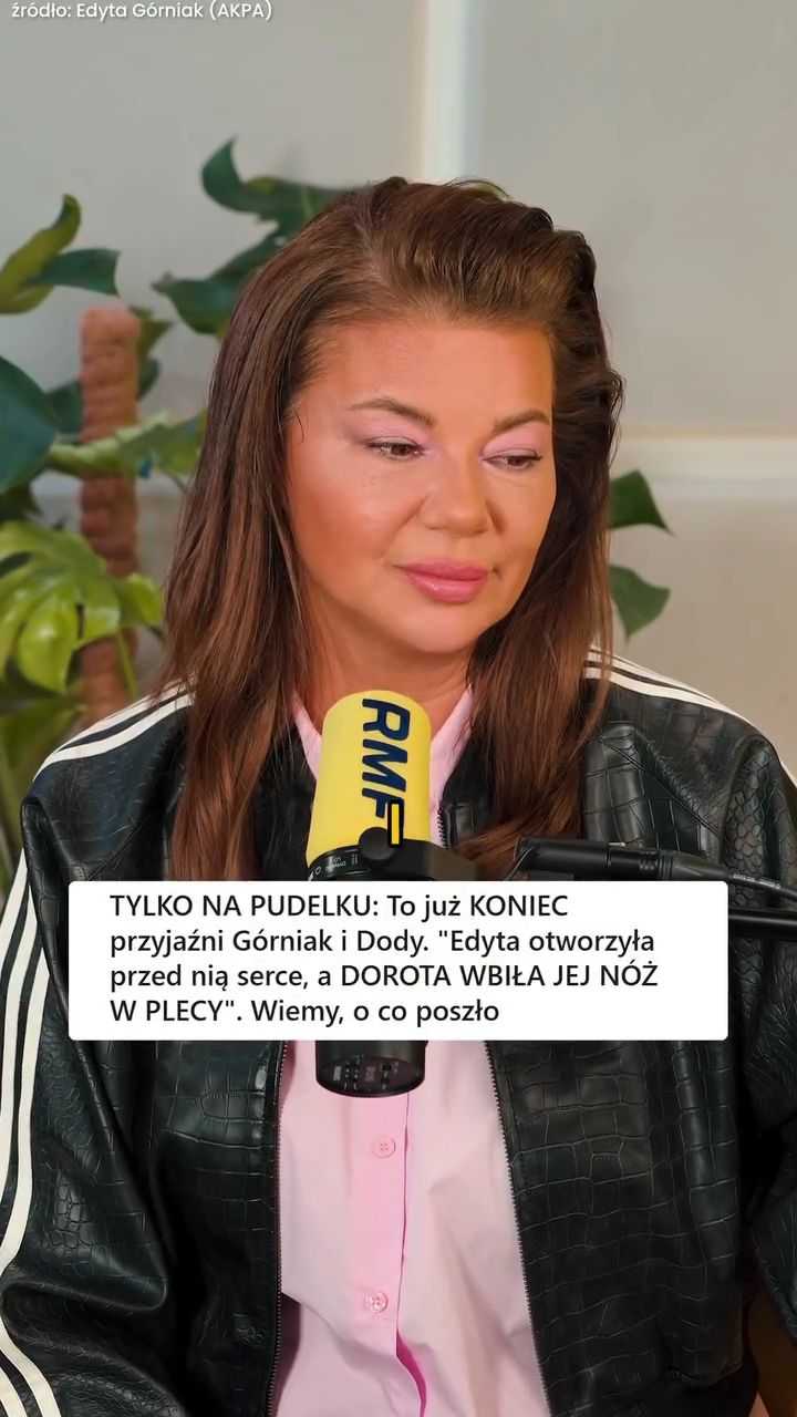 Edyta Górniak w wywiadzie dla RMF FM