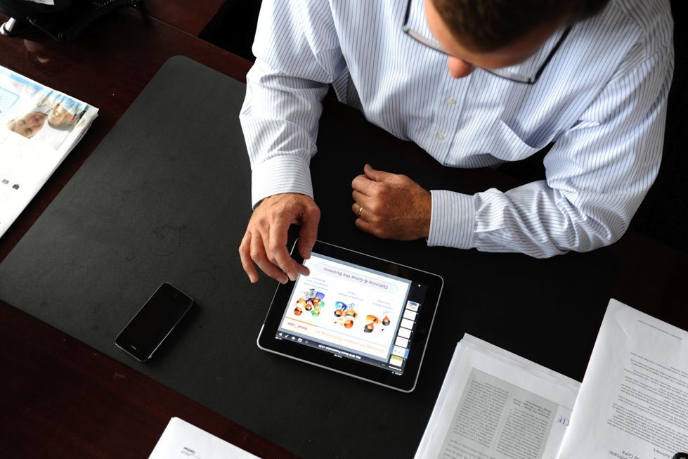 W jaki sposób iPad pomaga w prowadzeniu biznesu?