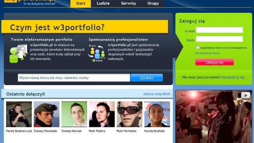 W3portfolio.pl - pochwal się swoimi stronami www 1