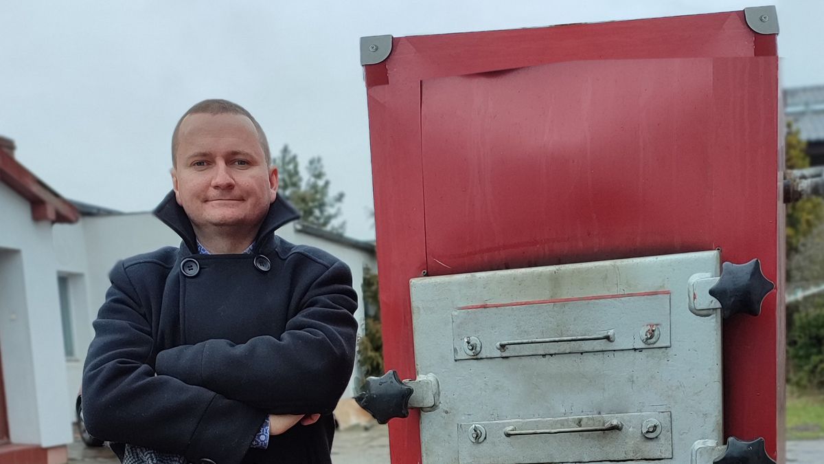 Polak skonstruował ekologiczny piec
