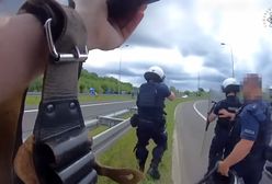 Pseudokibice blokowali autokary. Interweniowała policja