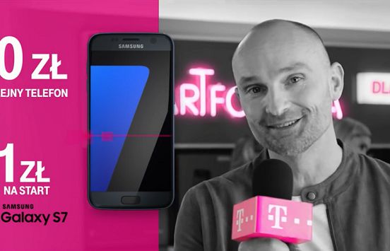 Dominik Strzelec reklamuje Smartfonerię dla firm w T-Mobile (wideo)