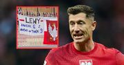 Taka propozycja dla Lewandowskiego na Malcie. Wywiesili to na stadionie