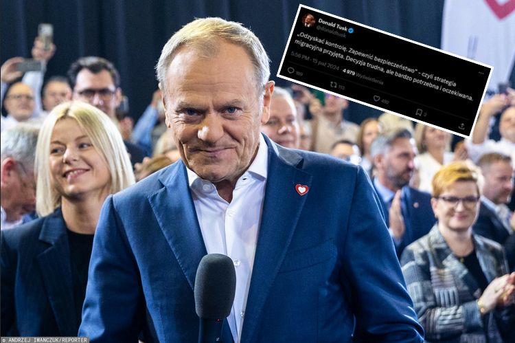 "Strategia migracyjna przyjęta". Tusk potwierdził