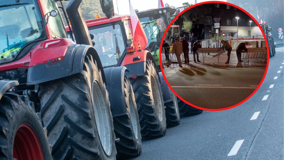 Barierki przed Sejmem