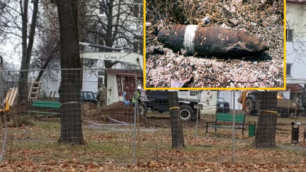Ogromna bomba lotnicza znaleziona na placu zabaw w Mińsku 