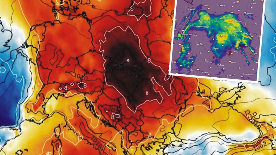 Groźny upał i gwałtowne burze. Wiemy, kiedy się uspokoi