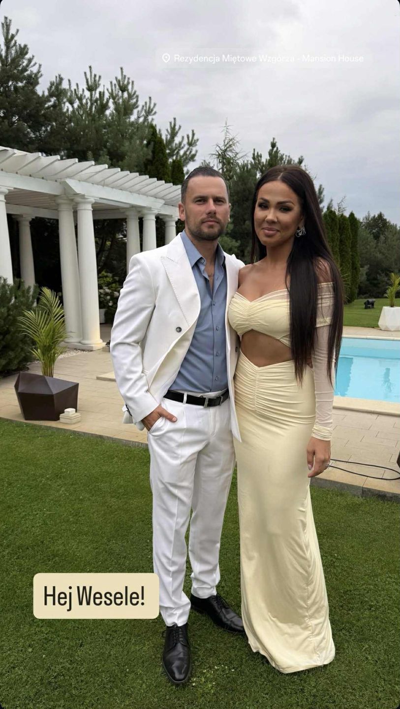 Sylwia Bomba chwali się weselną stylizacją
