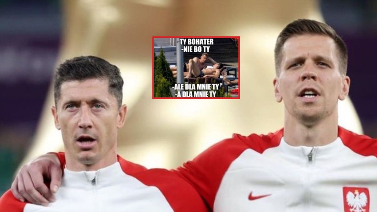 Wojciech Szczęsny i Robert Lewandowski