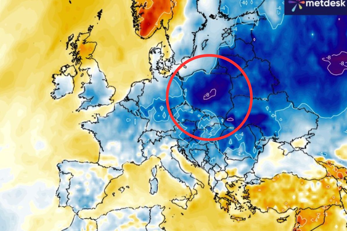 Mknie do Polski znad bieguna arktycznego. Lada moment się zacznie