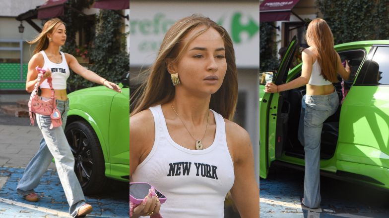 Angelika Mucha złamała przepisy. "Przyłapana" przez paparazzi