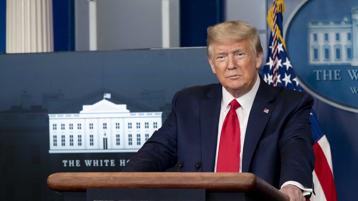 Donald Trump, prezydent USA.