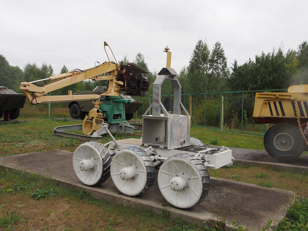 Jeden z robotów, użytych do pracy w Czarnobylu