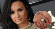 Pierścionek zaręczynowy Demi Lovato kosztował fortunę. Ogromny brylant