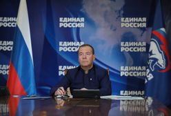 Naprawdę to napisał. Miedwiediew o "odwecie" [RELACJA NA ŻYWO]