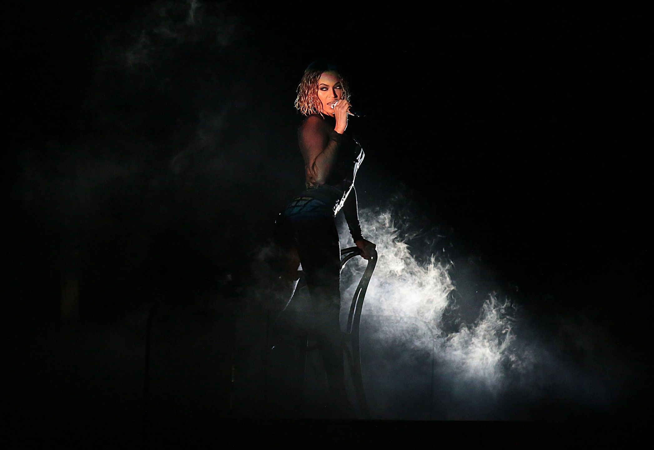 Beyonce podczas gali Grammy Awards w 2014 roku