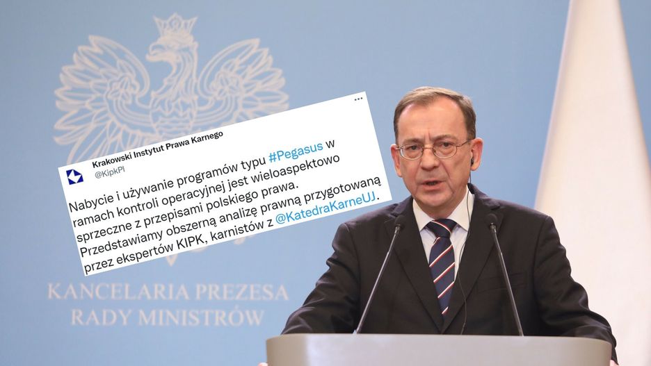 Mariusz Kamiński, minister-koordynator ds. służb specjalnych (Fot. Tomasz Jastrzebowski/REPORTER)