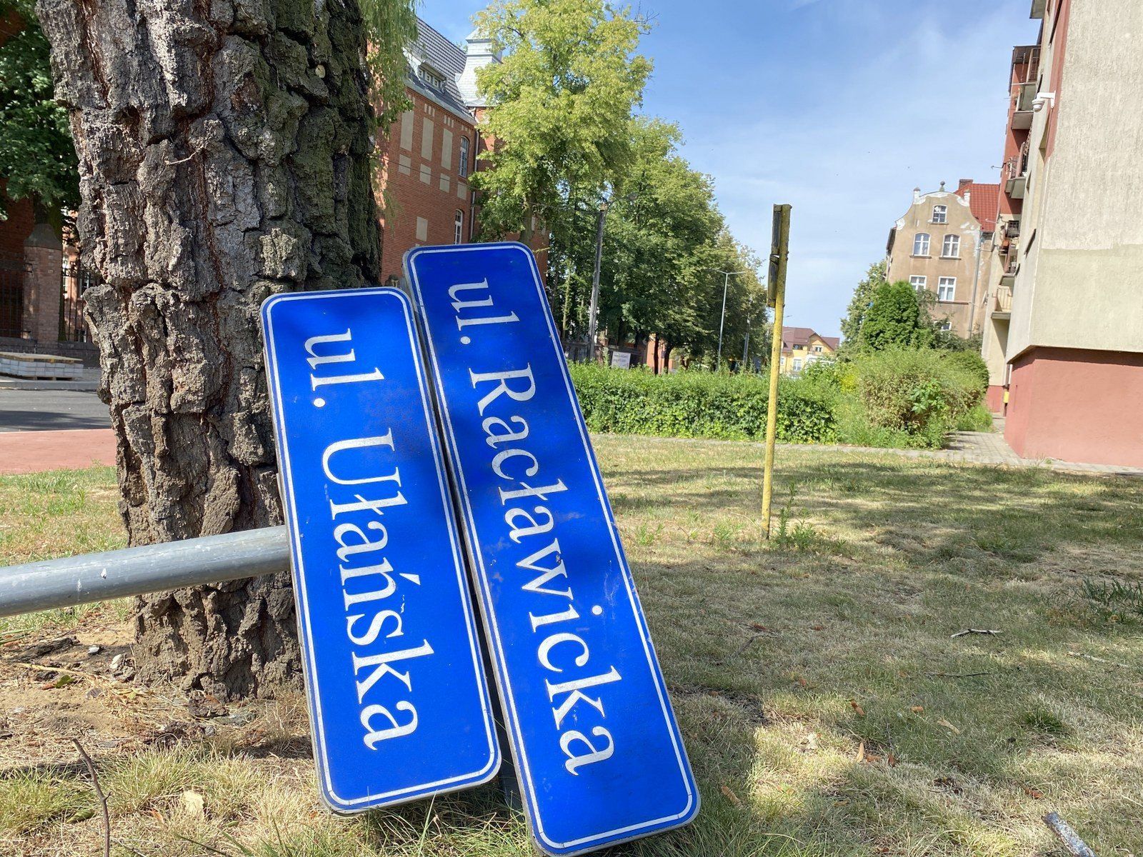 Lipiec 2025 - ulica Racławicka w Lesznie