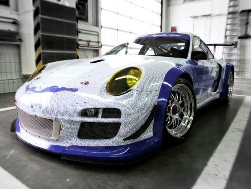 Porsche 911 GT3R Hybrid Facebook