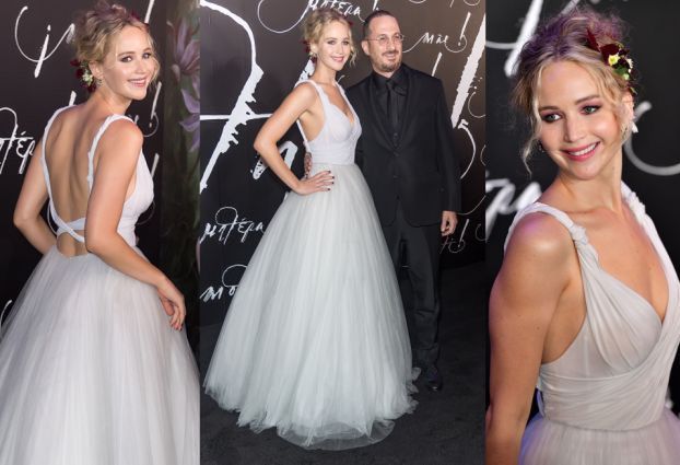 Jennifer Lawrence z chłopakiem na premierze