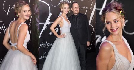 Jennifer Lawrence z chłopakiem na premierze