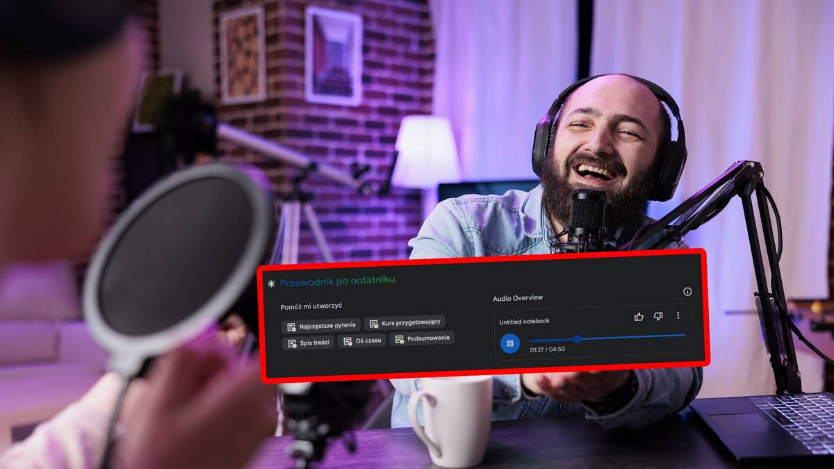 NotebookLM - zrób sobie podcast