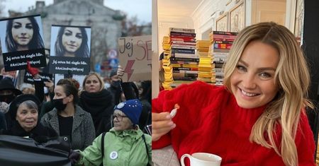 Małgorzata Socha krytykowana za reklamowanie cukierków w dniu protestów. "Jezu, JAKIE TO SŁABE"