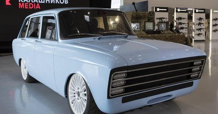 Rosjanie mają narodowy samochód elektryczny. To Kałasznikow CV-1