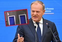 Zapomniana flaga Nawrockiego. Tusk publikuje spot