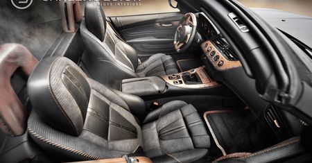 Steampunkowe wnętrze BMW Z4