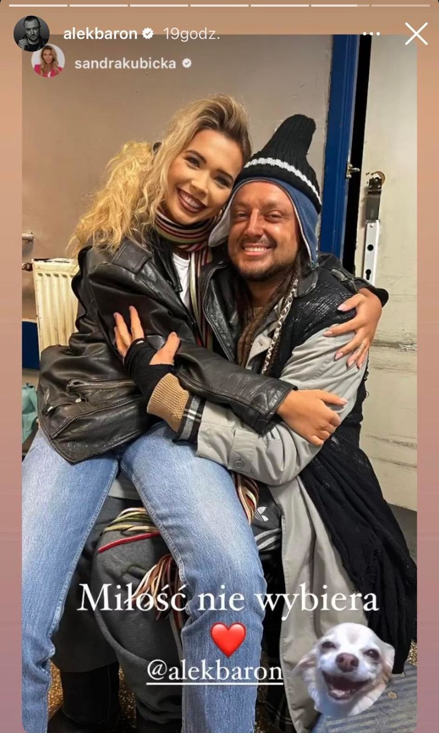 Sandra Kubicka i Baron