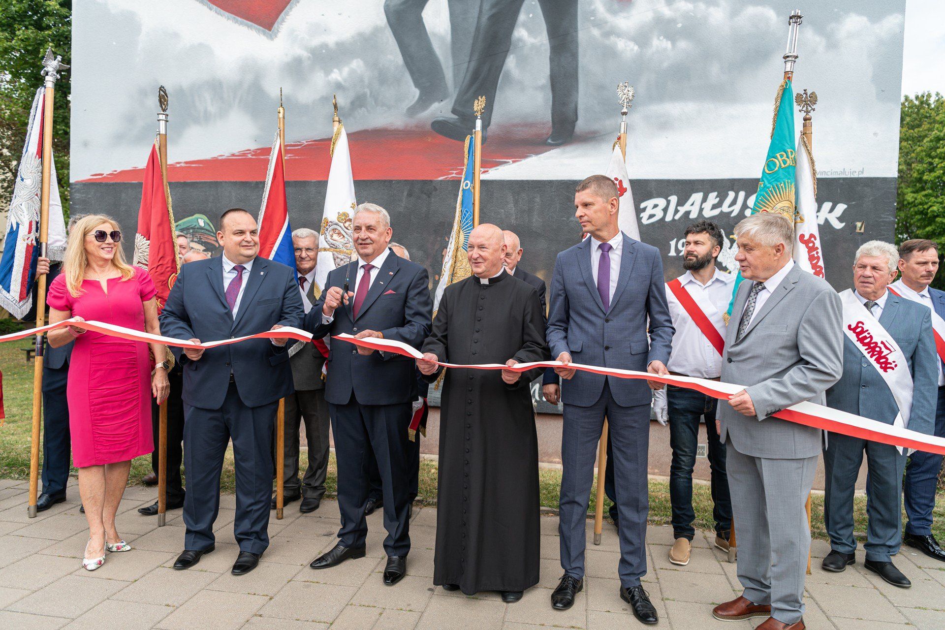 Odsłonięcie muralu