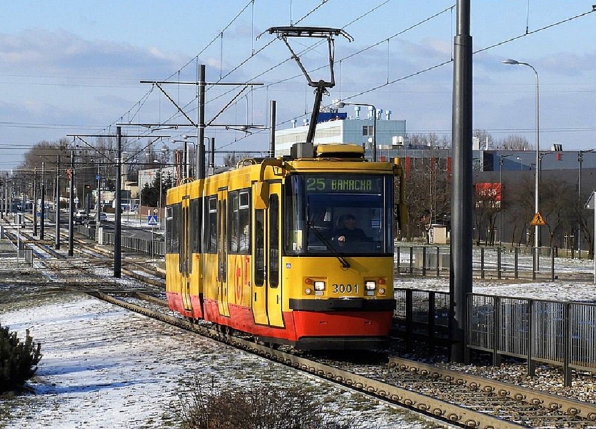 Skandal w warszawskim tramwaju. Motorniczy oglądał film dla dorosłych