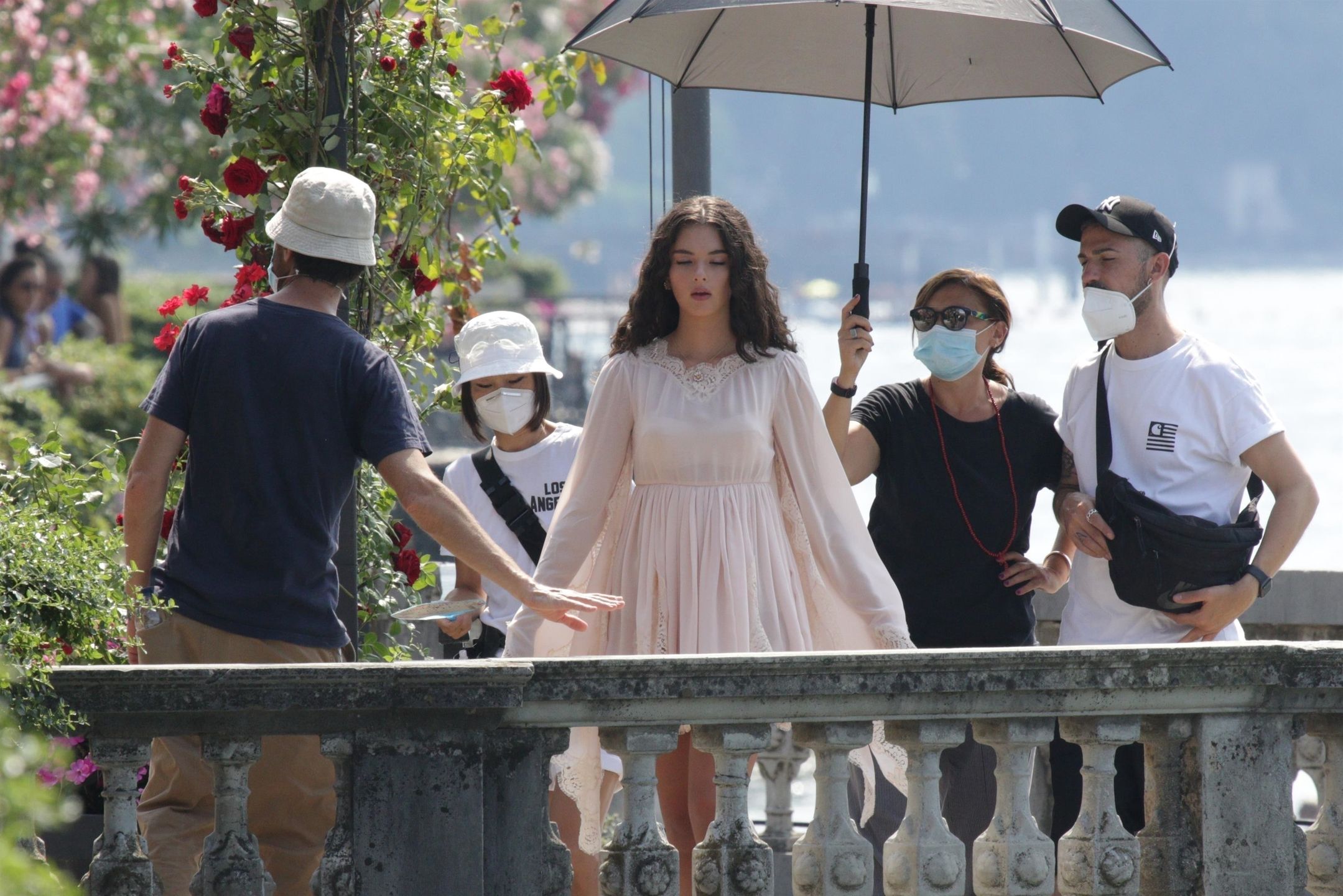 Córka Moniki Bellucci Deva Cassel na planie reklamy Dolce & Gabbana