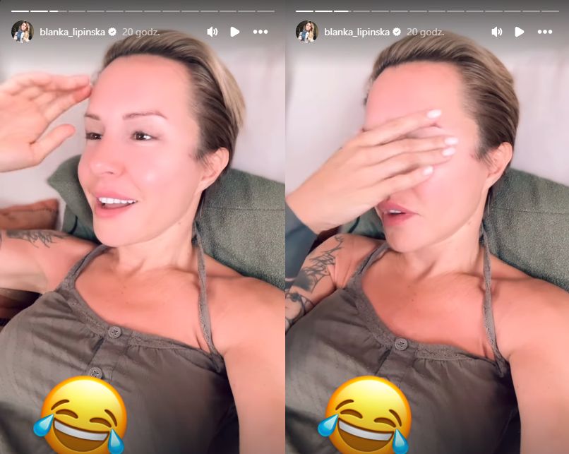 Blanka Lipińska na InstaStories