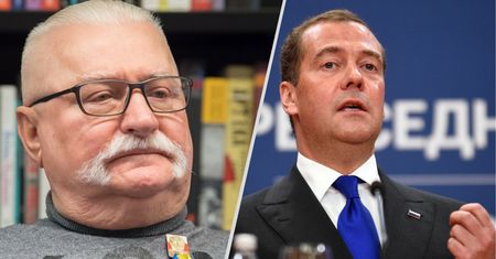 "Czekam!". Wałęsa nie patyczkuje się z Miedwiediewem