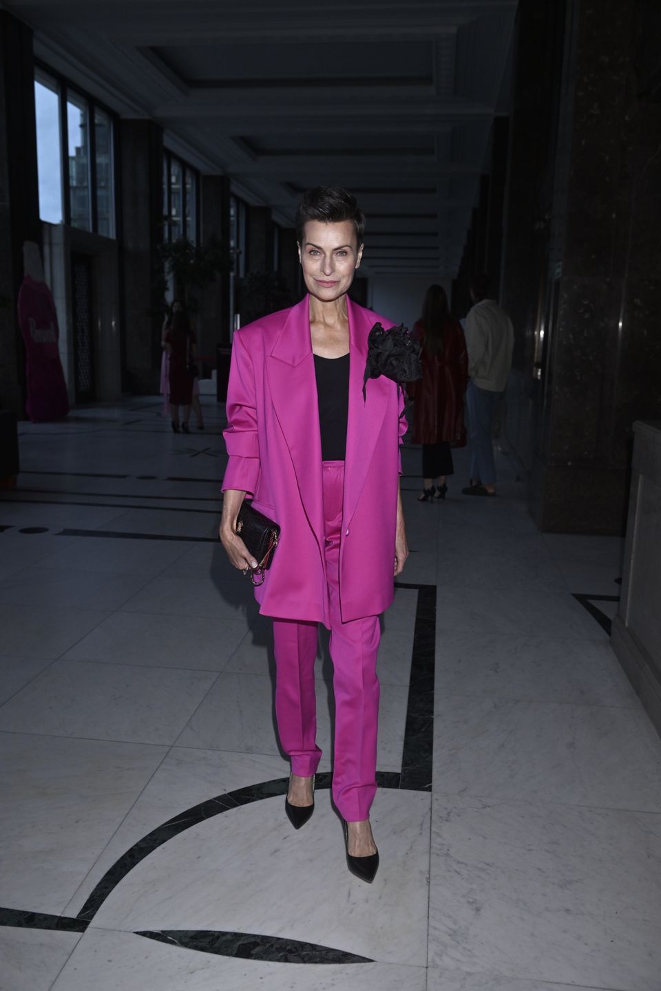 Danuta Stenka na pokazie mody Macieja Zienia