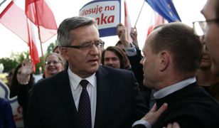 Komorowski o debacie TVP i proteście PiS. "Muszą znaleźć kompromis"